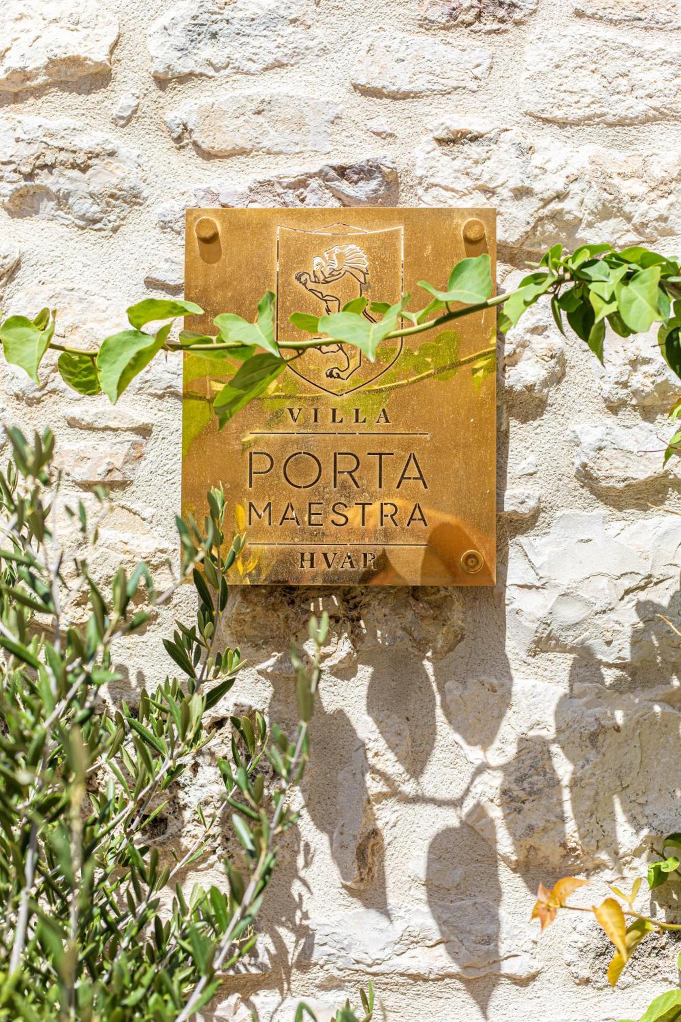 Villa Porta Maestra Hvar Town Exterior foto